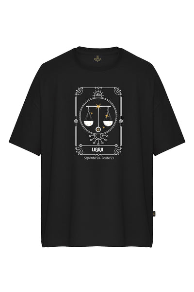 Zodiac Oversize T-Shirt Terazi