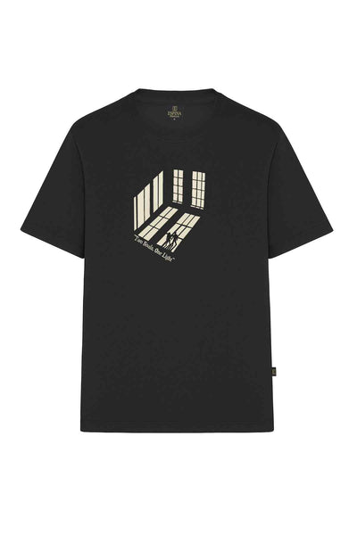 Regular Two Souls, One Light Baskılı Tişört