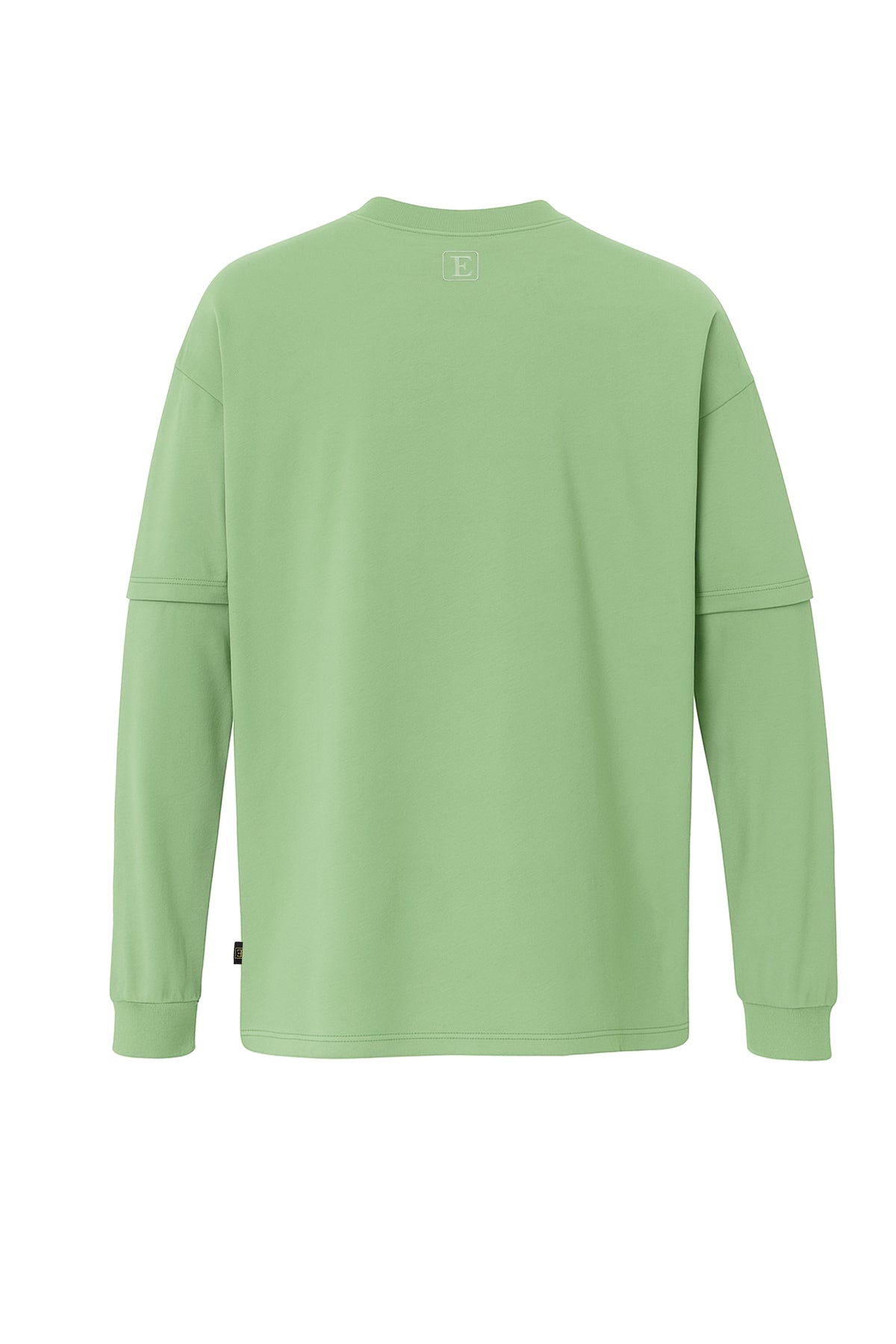 Çift Kollu Basic Oversize Tişört