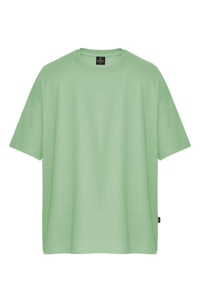 Erkek Basic Oversize Büyük Beden Kısa Kollu Tişört