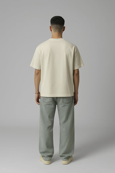 Minimal Tasarım Oversize Tişört