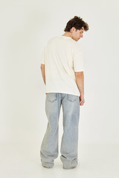 Kara Kalem Tasarım Oversize Tişört