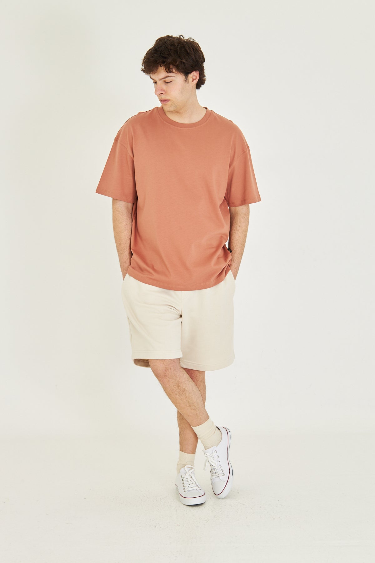 Unisex Basic Oversize Tişört
