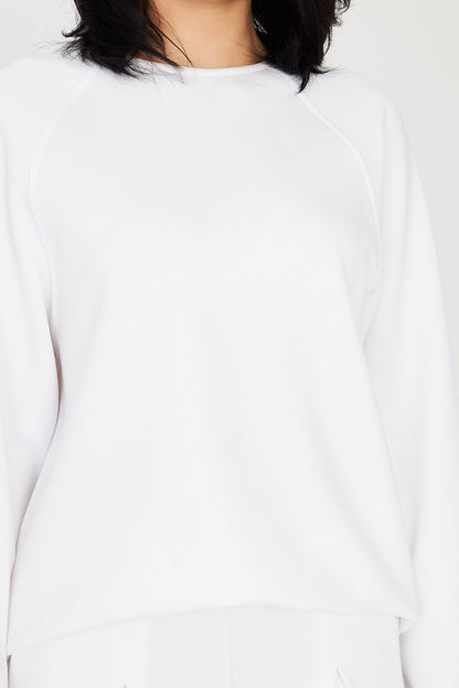 Kadın Reglan Tişört & Wide Leg Pantolon Takımı