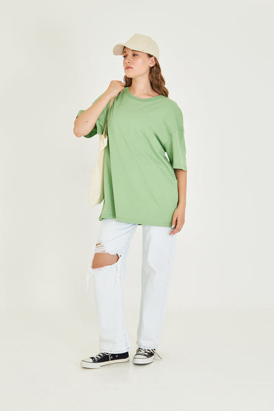 Unisex Basic Oversize Tişört