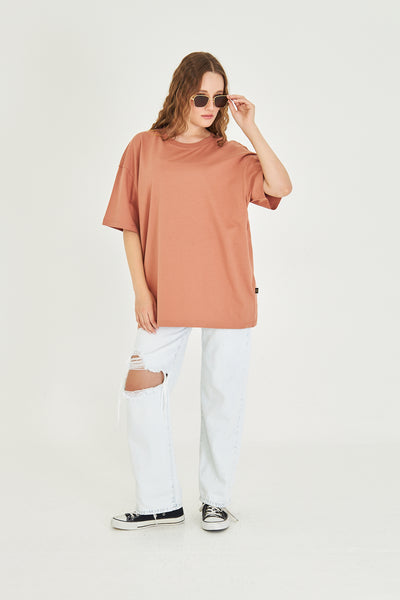 Unisex Basic Oversize Tişört