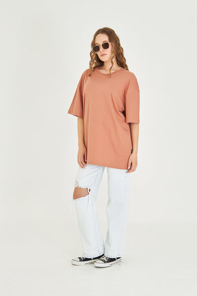 Unisex Basic Oversize Tişört
