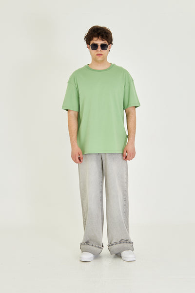 Unisex Basic Oversize Tişört