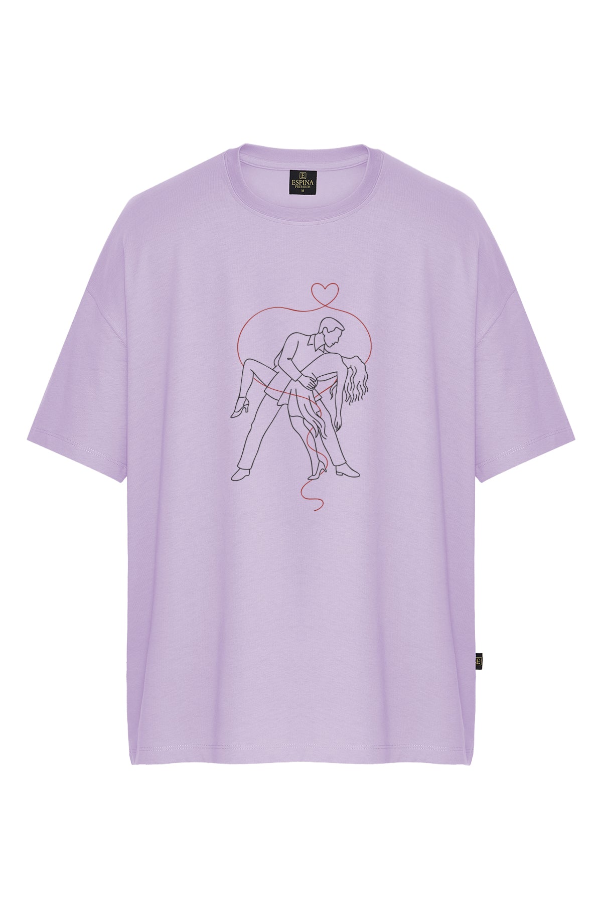 Oversize Baskılı Tişört