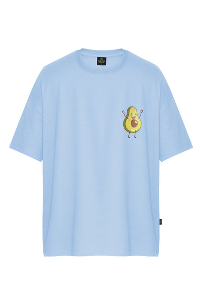 Böyük ölçülü naxışlı futbolka