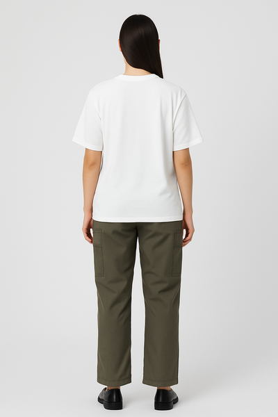 Minimal Tasarım Oversize Tişört