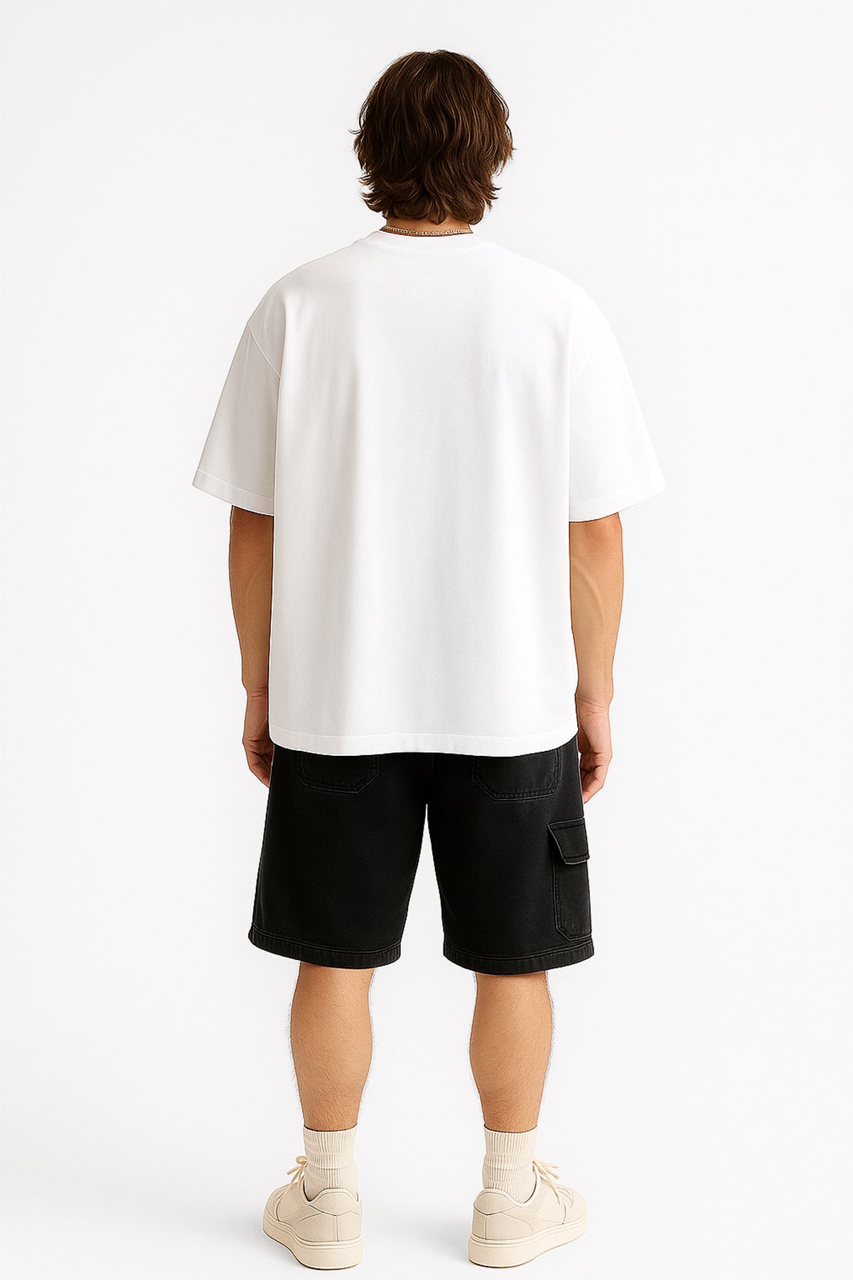 Minimal Tasarım Oversize Tişört
