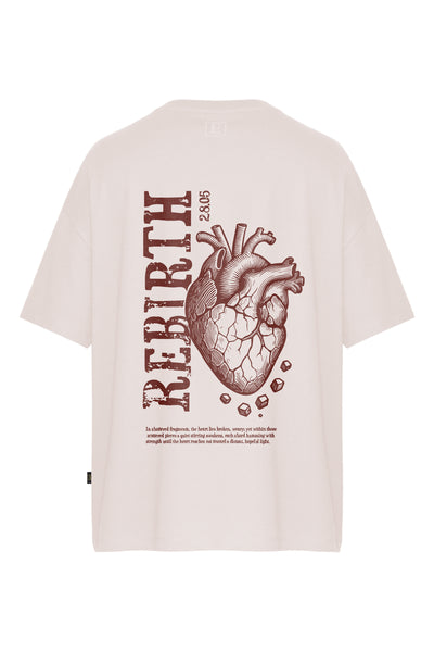 Back-Front Design Oversize T-Shirt