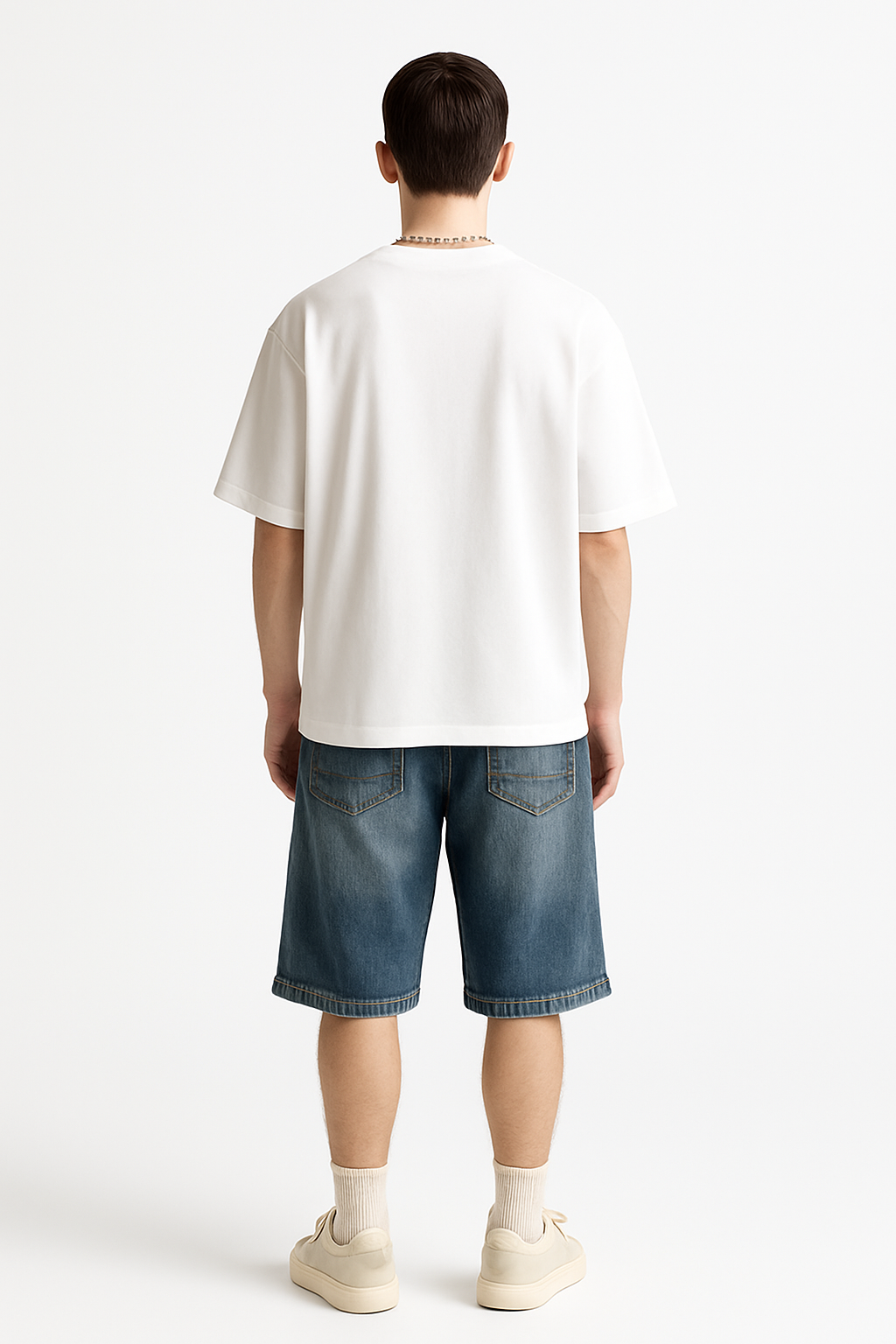 Minimal Tasarım Oversize Tişört