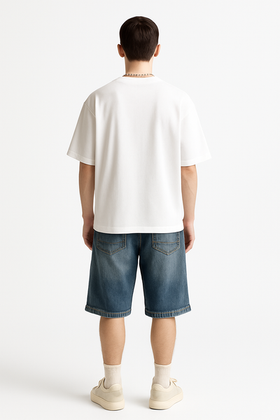 Minimal Tasarım Oversize Tişört