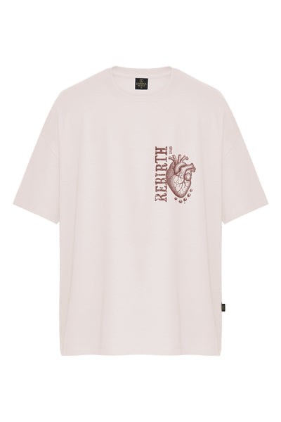 Back-Front Design Oversize T-Shirt