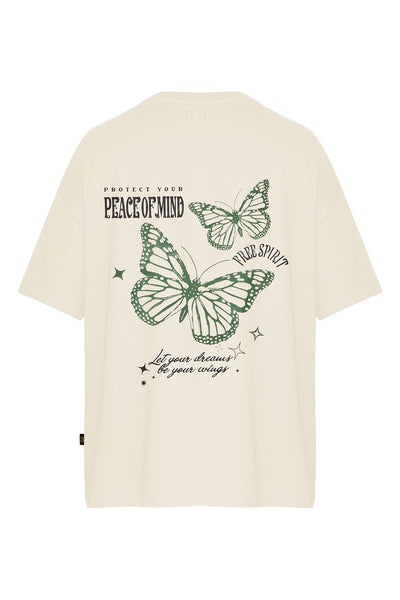 Back-Front Design Oversize T-Shirt 