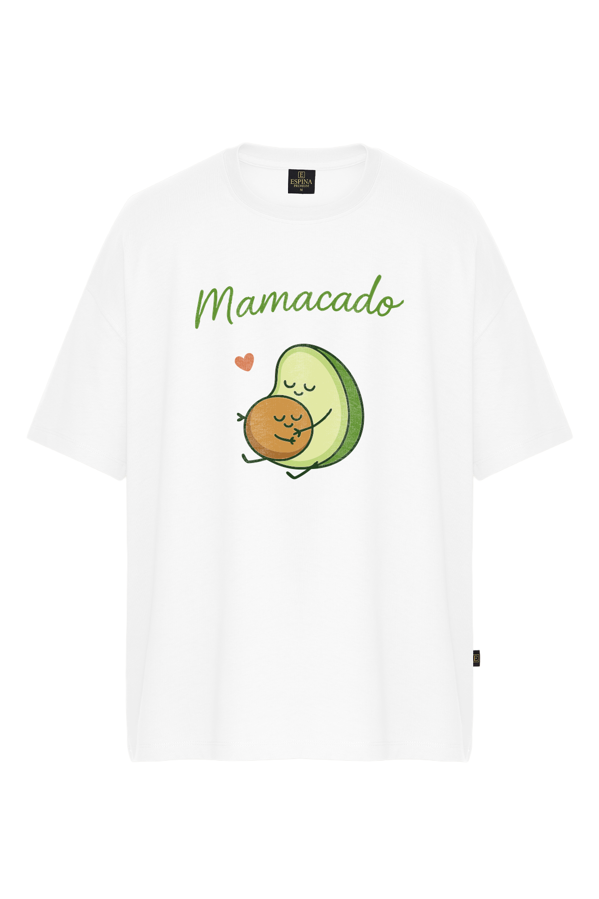 Oversize Mamacado Baskılı Tişört