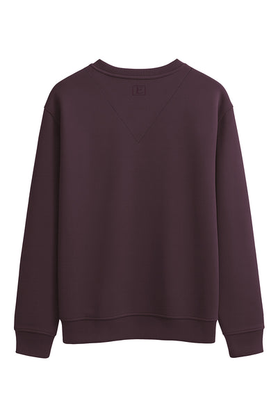 Gezgin Kalem Baskılı Bisiklet Yaka Sweatshirt