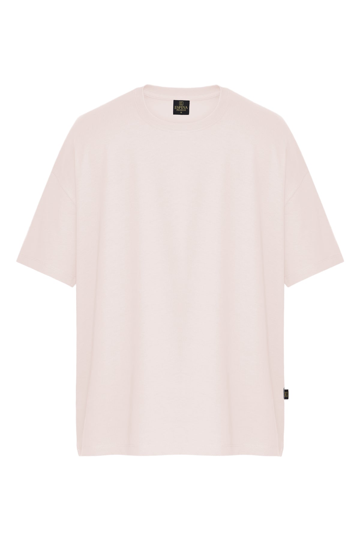 Kadın Basic Oversize Büyük Beden Kısa Kollu Tişört