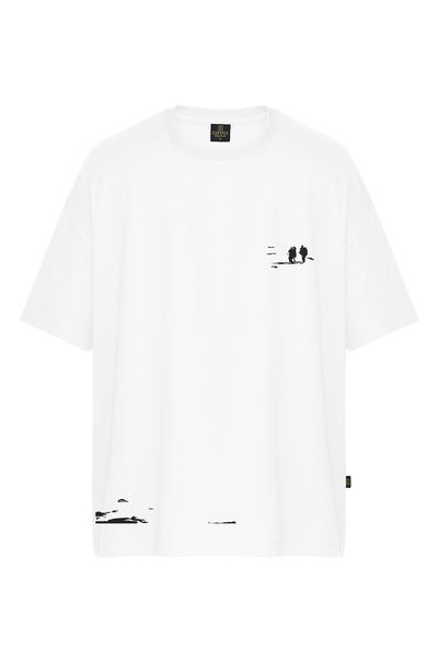 Arxa Ön Dizaynlı Böyük Ölçülü Futbolka