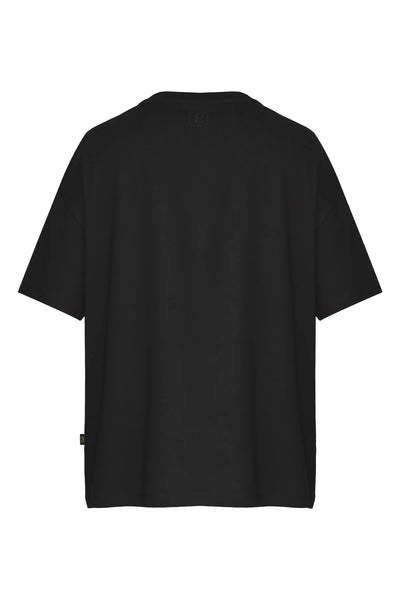 Erkek Feel The Beat Kulaklık Baskılı Oversize Kısa Kollu Tişört