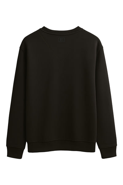 Origami Şövalye Baskılı Sweatshirt