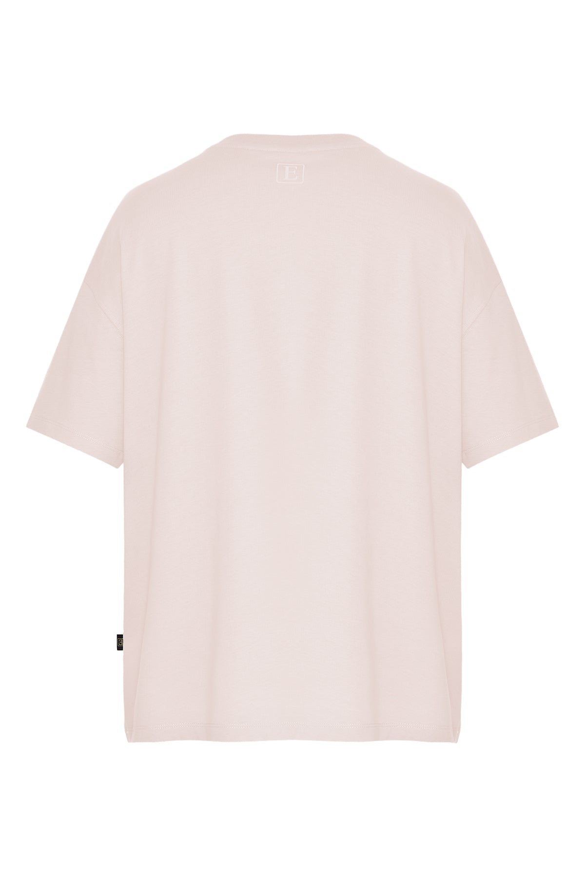 Basic Tişört Oversize - Pembe