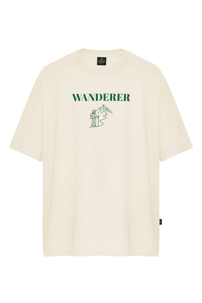 Sırt-Ön Tasarım Oversize Tişört