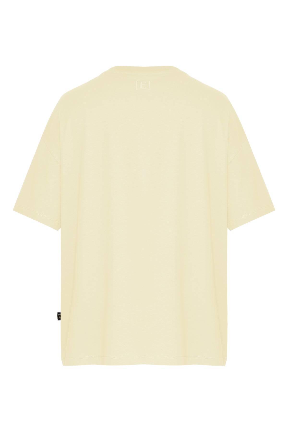 Basic Tişört Oversize - Sarı