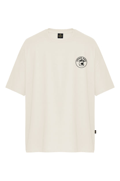 Oversize Baskılı Tişört