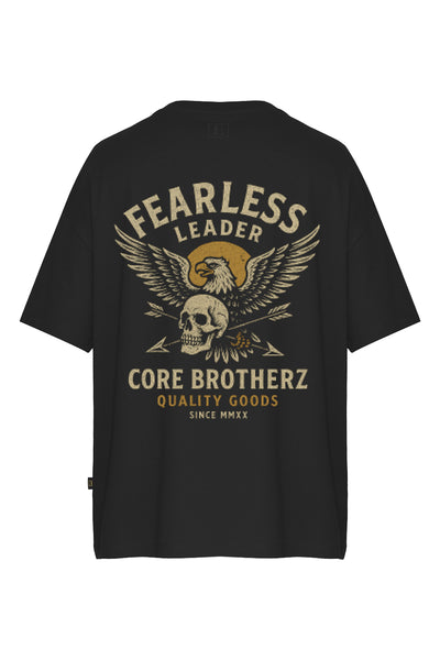 Oversize Baskılı Kısa Kollu Tişört