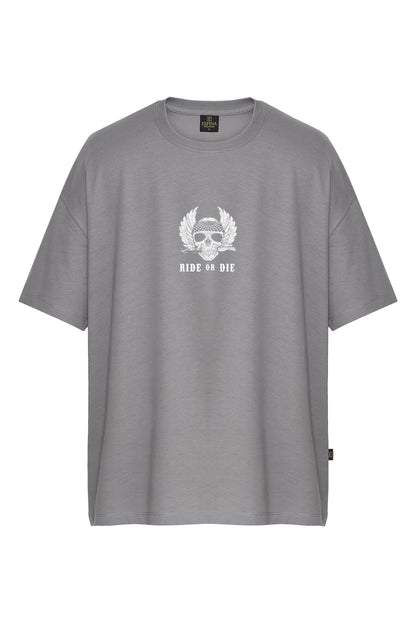 Oversize Baskılı Tişört